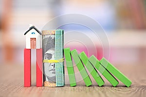Regulate the real estate market through monetary means