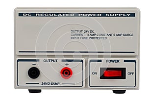 Regulated DC power supply photo