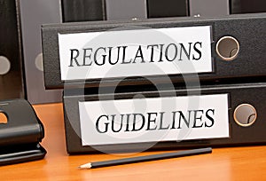 Regulations and guidelines