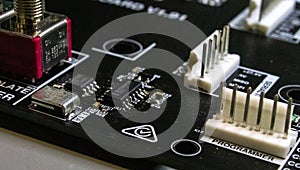 Regulatory compliance mark for emc circuit board