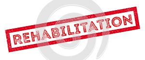Rehabilitation rubber stamp