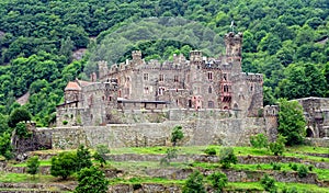 The Reichenstein Castle in Germany photo