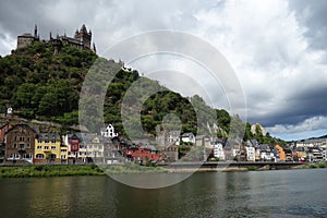 Reichsburg castle in Cochem on the Mosel.