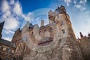 The Reichsburg in Cochem on the Mosel photo