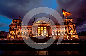 Reichstag Building in Berlin