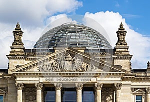 Reichstag building, Berlin photo