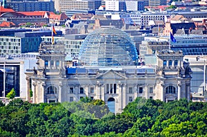 Reichstag building, Berlin Germany photo