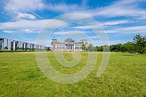 Reichstag building in Berlin, Germany