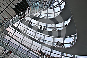 The Reichstag dome, Berlin