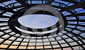 Reichstag dome in berlin