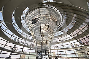 Reichstag Dome Interior