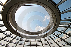 Reichstag Dome Interior photo