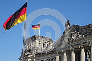 Reichstag, the famous parliament of Germany