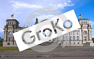 Reichstag parliament in Berlin