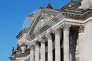 Reichstag parliament building, Berlin, Germany