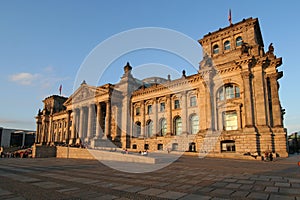 Reichstag at Sunset