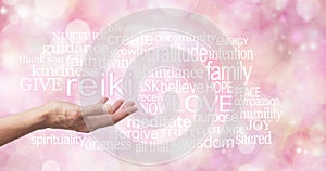 Reiki in the palm of your hand