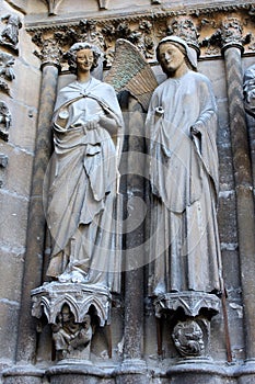 Reims Cathedral, France photo