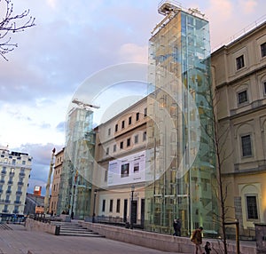 The Reina Sofia Museum. Madrid