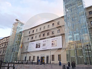 The Reina Sofia Museum. Madrid