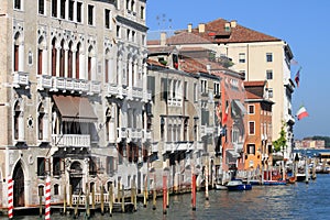 Reinaissance buildings in Venice