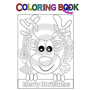 Colorante paginas. decoraciones. feliz en blanco y negro colorante libros 