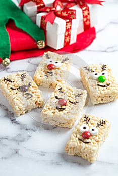 Reindeer Rice Krispie Treats