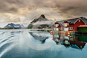 Reine fishing village