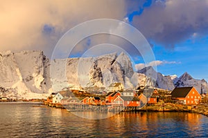 Reine fishing village