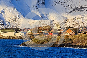 Reine fishing village