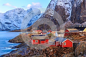 Reine fishing village