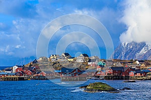 Reine fishing village