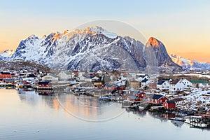 Reine fishing village