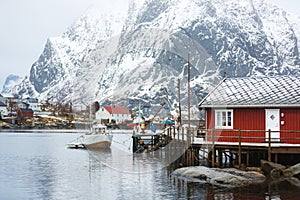 Reine fishing village, Lofotens