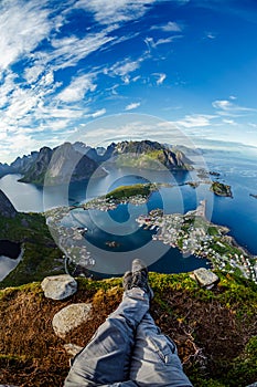 Reine Lofoten is an archipelago in the county of Nordland, Norway