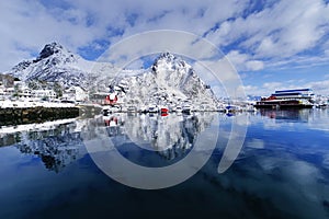 Reine Resort in Lofoten Archipelago