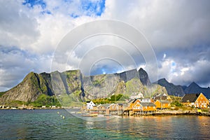 Reine and Sakrisoy fishing villages