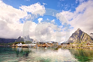 Reine and Sakrisoy fishing villages