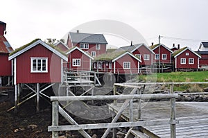 Reine, small fishing village in Norway
