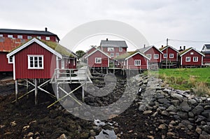 Reine, small fishing village in Norway