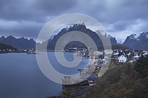 Reine twilight - Lofoten islands, Norway