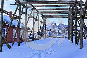 Reine village on Lofoten Islands