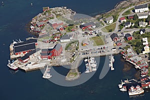 Reine- village on Lofoten islands in Norway