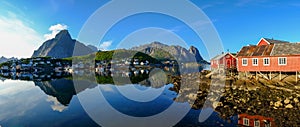 Reine village in Norway