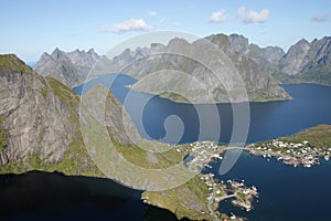 Reinefjord from of Reinebringen