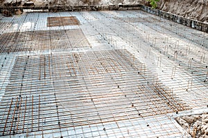 Reinforced concrete slab