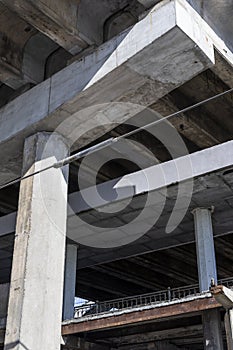 Reinforced Concrete Structure of Highway Overpass