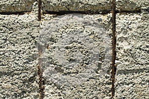 Reinforced concrete wall texture