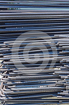 Reinforcement bars rebar for strengthening concrete pouring for the construction building industry