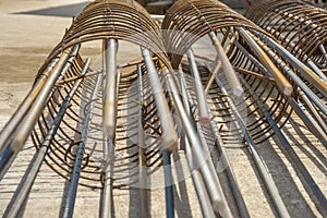 Reinforcing cages of round columns